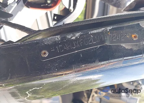 2020 Jeep Wrangler Unlimited Rubicon 4X4 z USA, uszkodzony, nr VIN 1C4HJXFG2LW147242